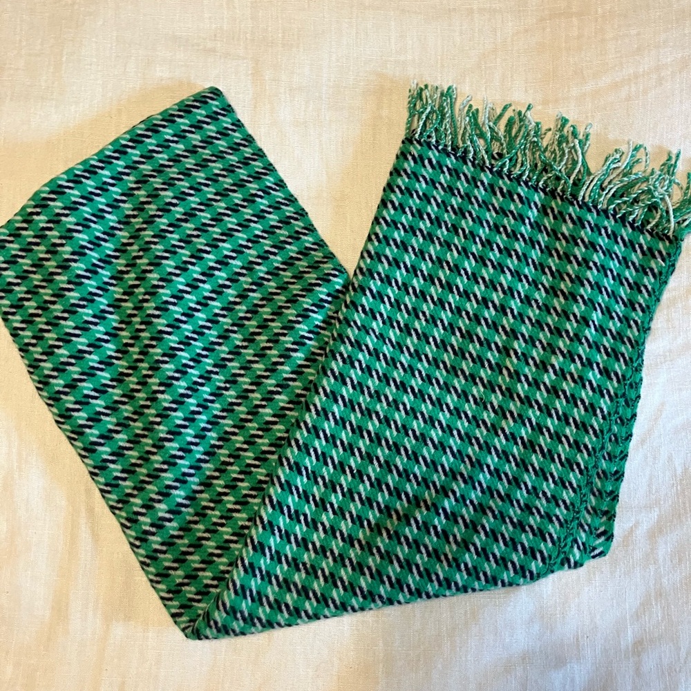 JCrew Wool/acrylic Scarf Green
